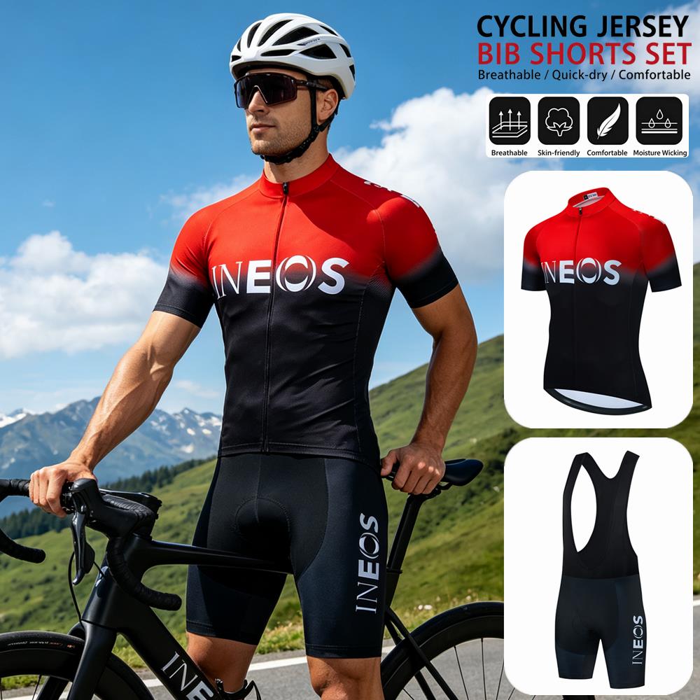 Cycling Gear Clothing - 2026 INEOS Bicycle Short Sleeve Cycling