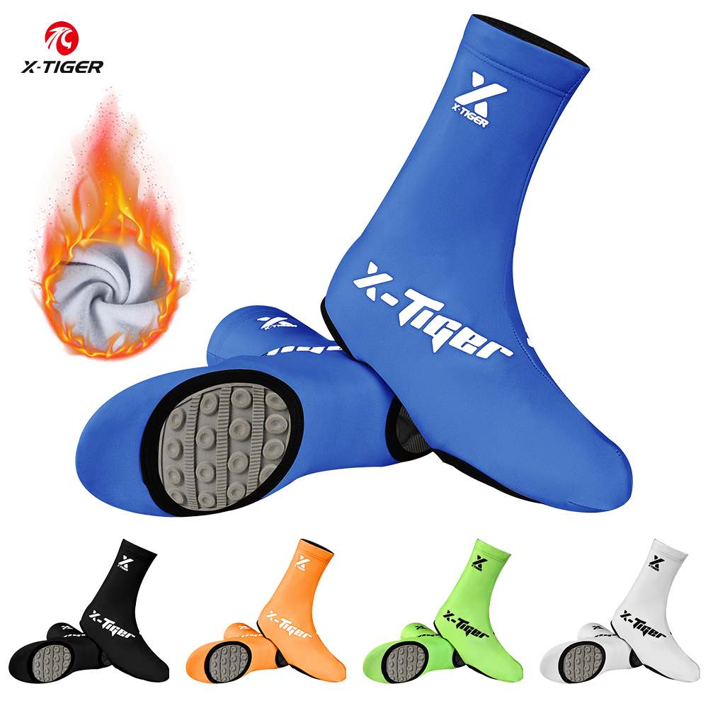 Cycling Shoe Insoles - X-TIGER Winter Cycling Shoe Cover Thermal
