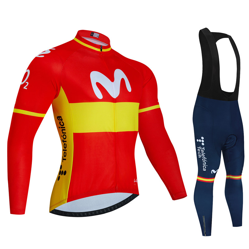 Spain Movistar Autumn Long Sle - огляд і ціна Cycling Gear Clothing