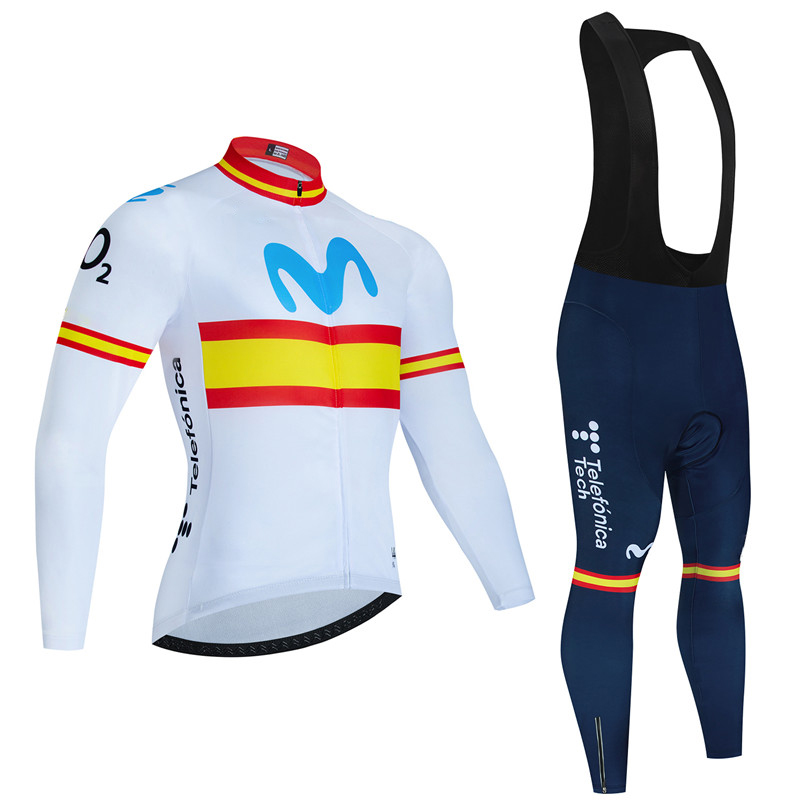 Spain Movistar Autumn Long Sle - огляд і ціна Cycling Gear Clothing