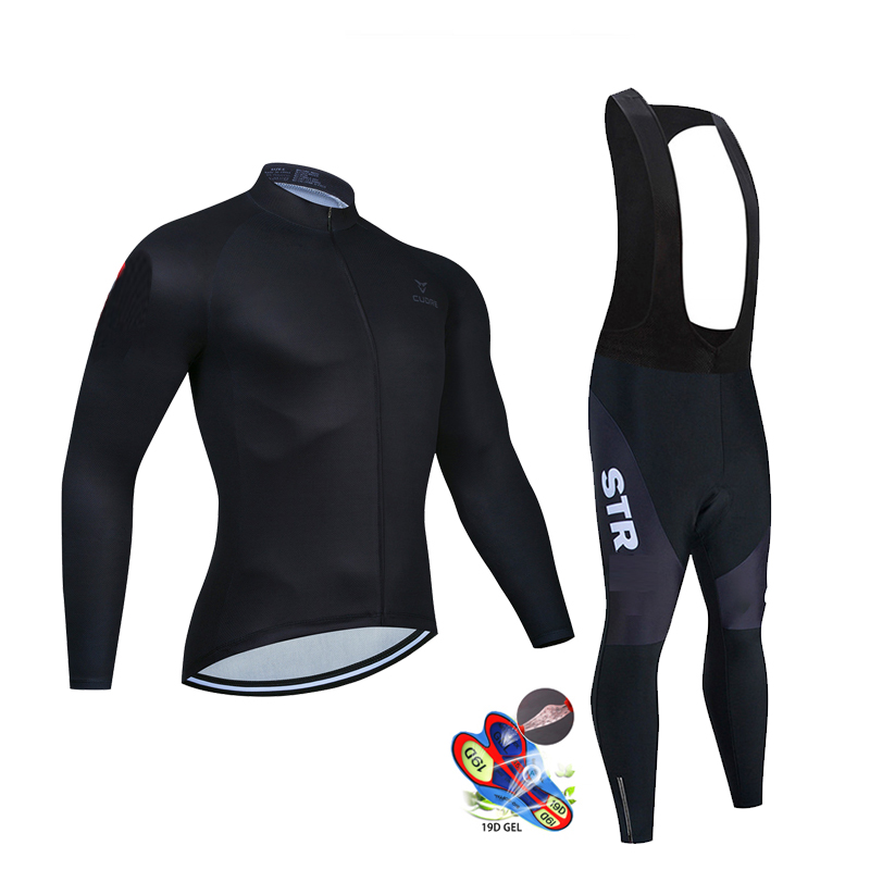 Autumn Black Cycling Jersey Se - огляд і ціна Cycling Gear Clothing