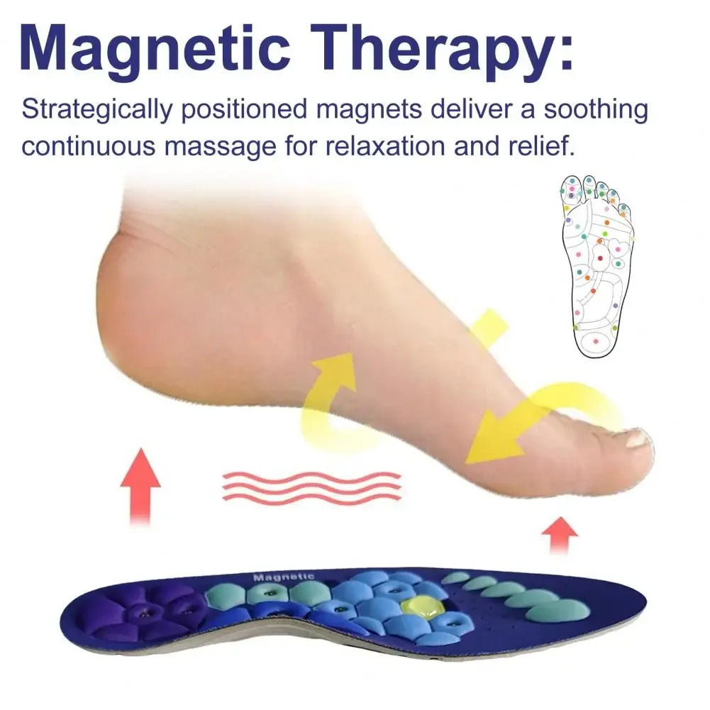 Magnetic Comfortable Acupoint  - огляд і ціна Cycling Shoe Insoles