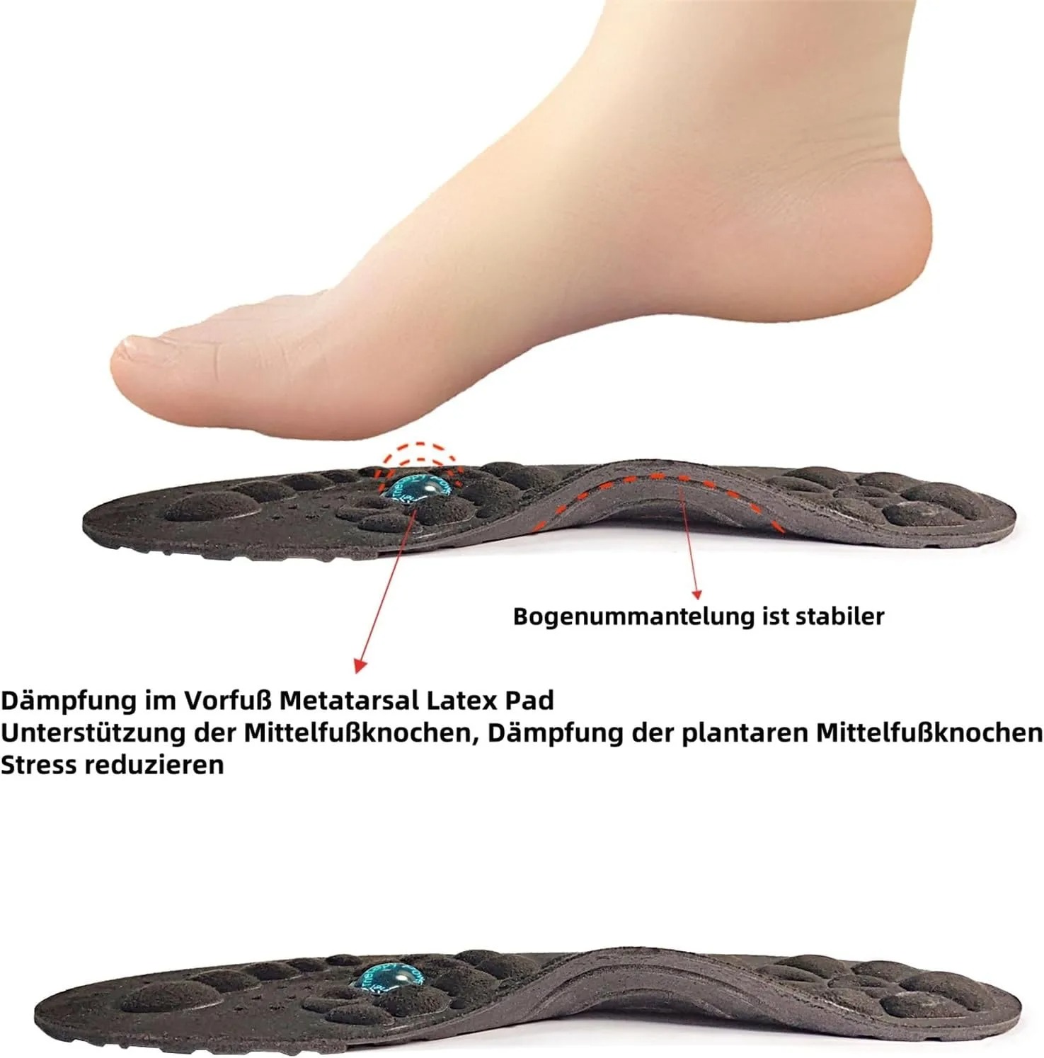 Magnetic Comfortable Acupoint  - огляд і ціна Cycling Shoe Insoles