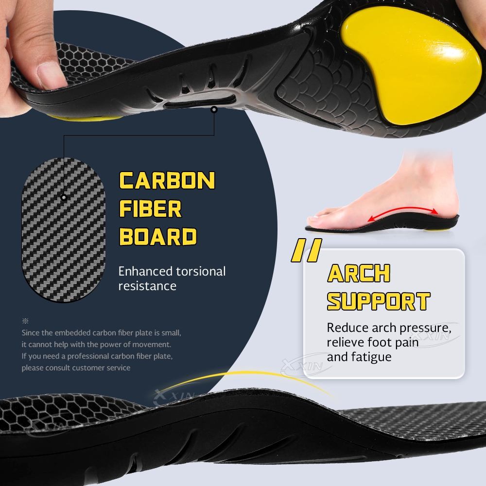【xxin】Carbon Fiber Shell Heel  - огляд і ціна Cycling Shoe Insoles