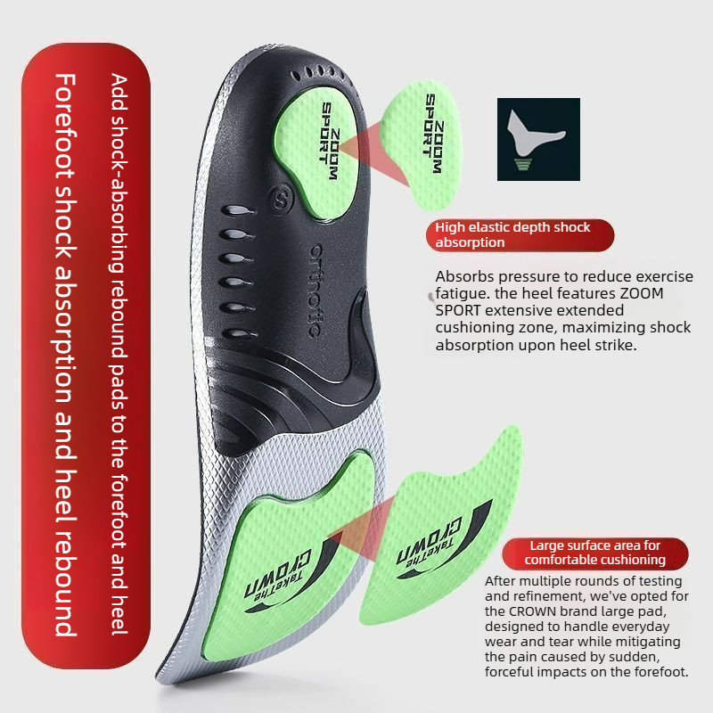 Arch Support Unisex Sports Sho - огляд і ціна Cycling Shoe Insoles