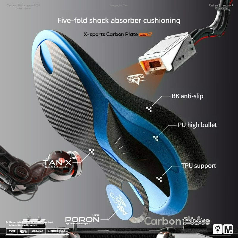 Full-foot Carbon Fiber Sport I - огляд і ціна Cycling Shoe Insoles