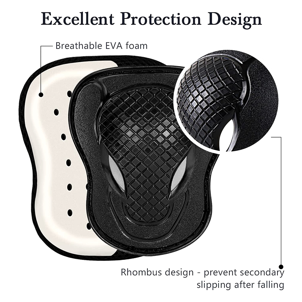 GOMOREON 6Pcs/Set Kids Safety  - огляд і ціна Cycling Gear Kids