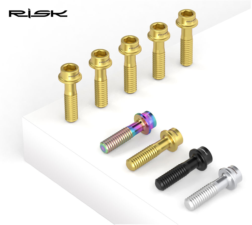 RISK Titanium Stem Bolts 6PCS  - огляд і ціна Xc Mtb Gear